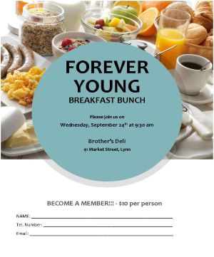 FOREVER YOUNG BREAKFAST BUNCH
