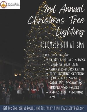 2nd ANNUAL CHRISTMAS TREE LIGHTING