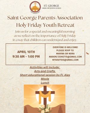 HOLY FRIDAY YOUTH RETREAT